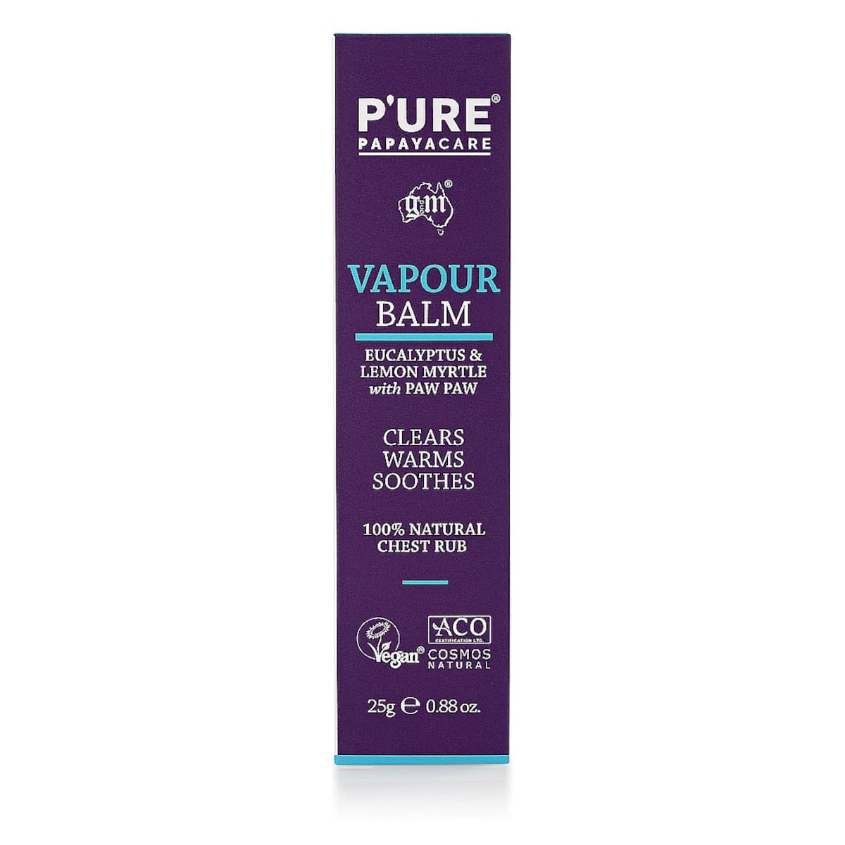 Thumbnail P'ure Papayacare Vapour Balm Chest Rub 25g