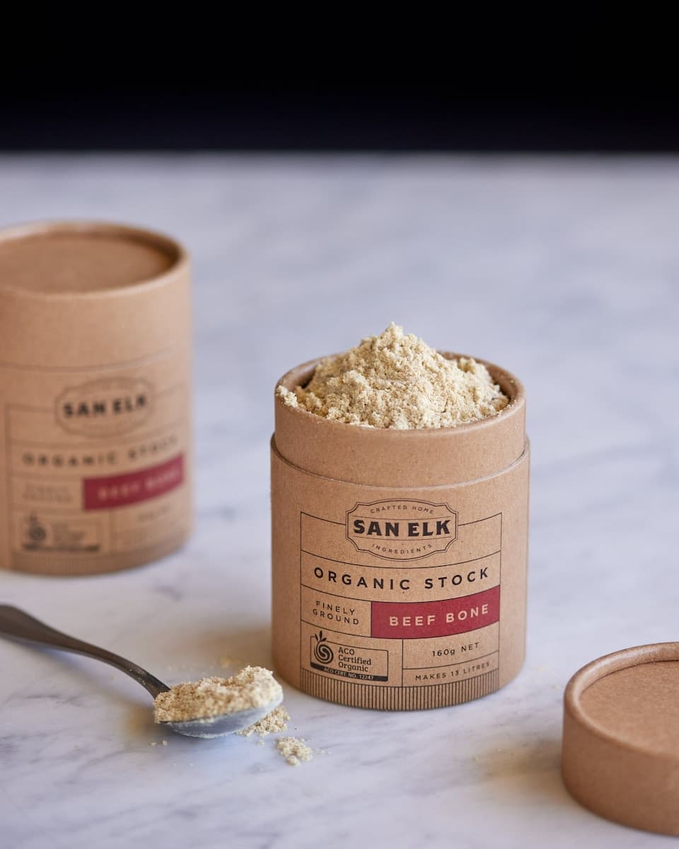 Thumbnail San Elk Certified Organic Beef Bone Stock 160g