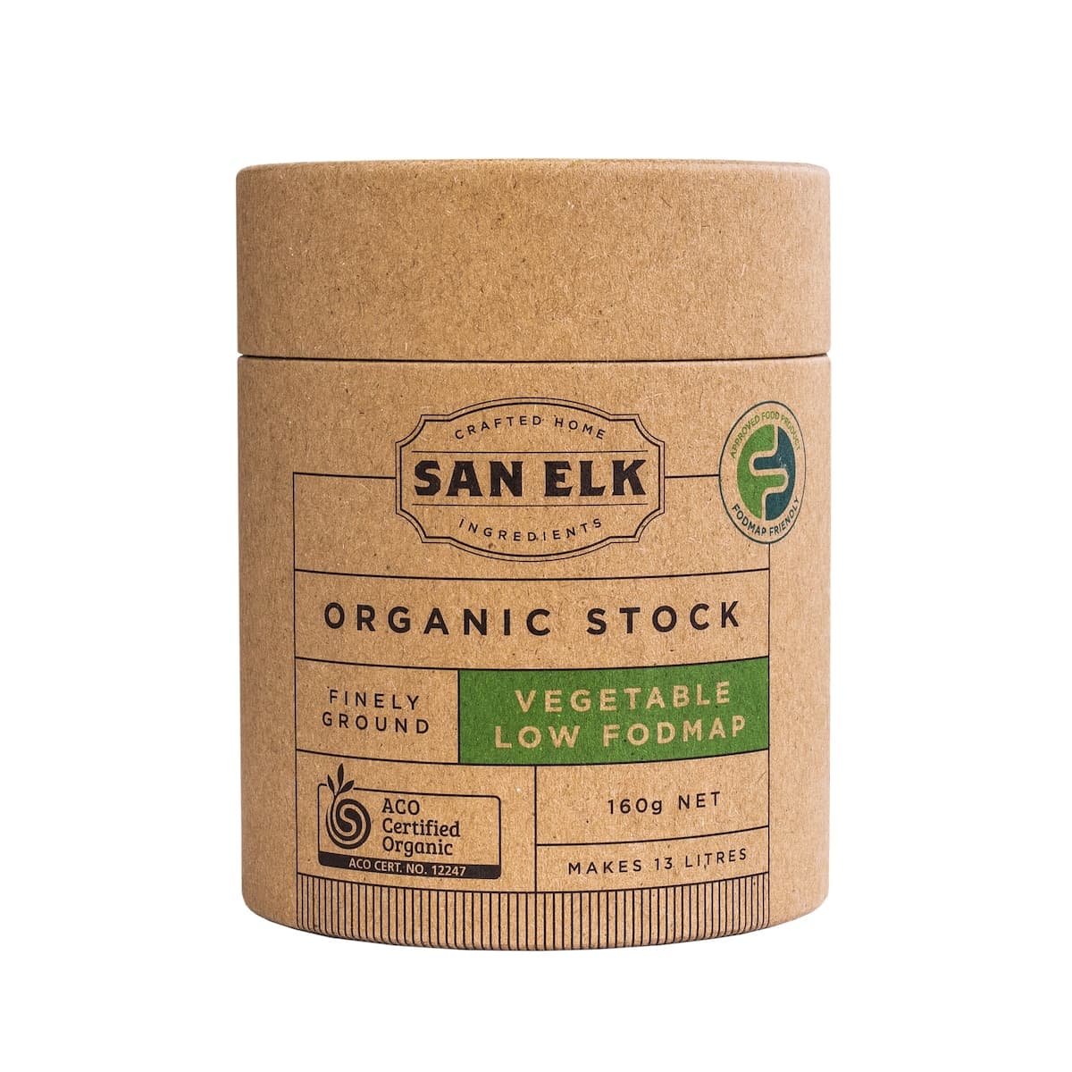 Thumbnail San Elk Certified Organic Low FODMAP Vegetable Stock 160g