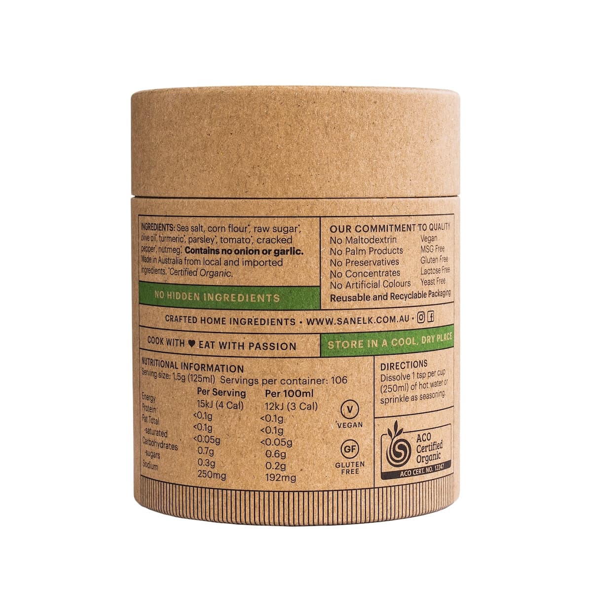 Thumbnail San Elk Certified Organic Low FODMAP Vegetable Stock 160g