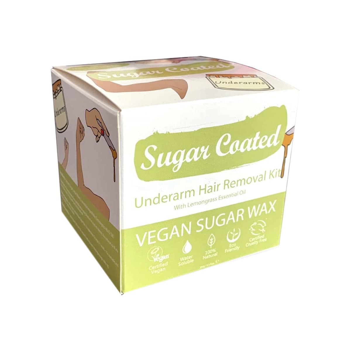 Thumbnail Sugar Coated Underarm Hair Removal Kit 200g