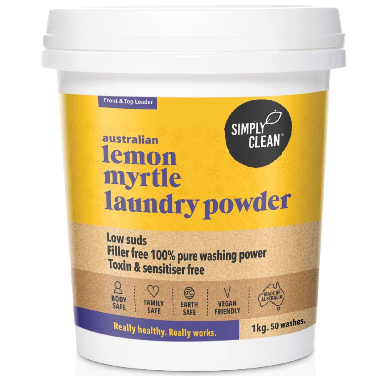 Thumbnail Simply Clean Lemon Myrtle Laundry Powder 1kg