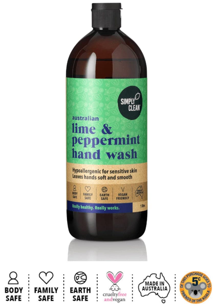 Thumbnail Simply Clean Lime & Peppermint Hand Wash Refill 1L