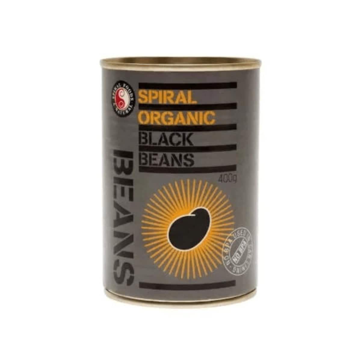 Thumbnail Spiral Organic Black Beans 6 x 400g