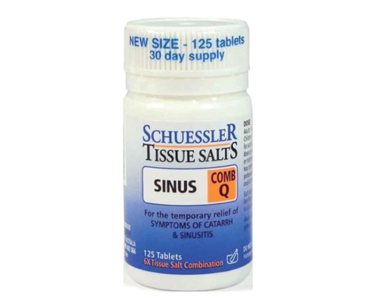 Thumbnail Schuessler Tissue Salts Comb Q Sinus 125 Tablets
