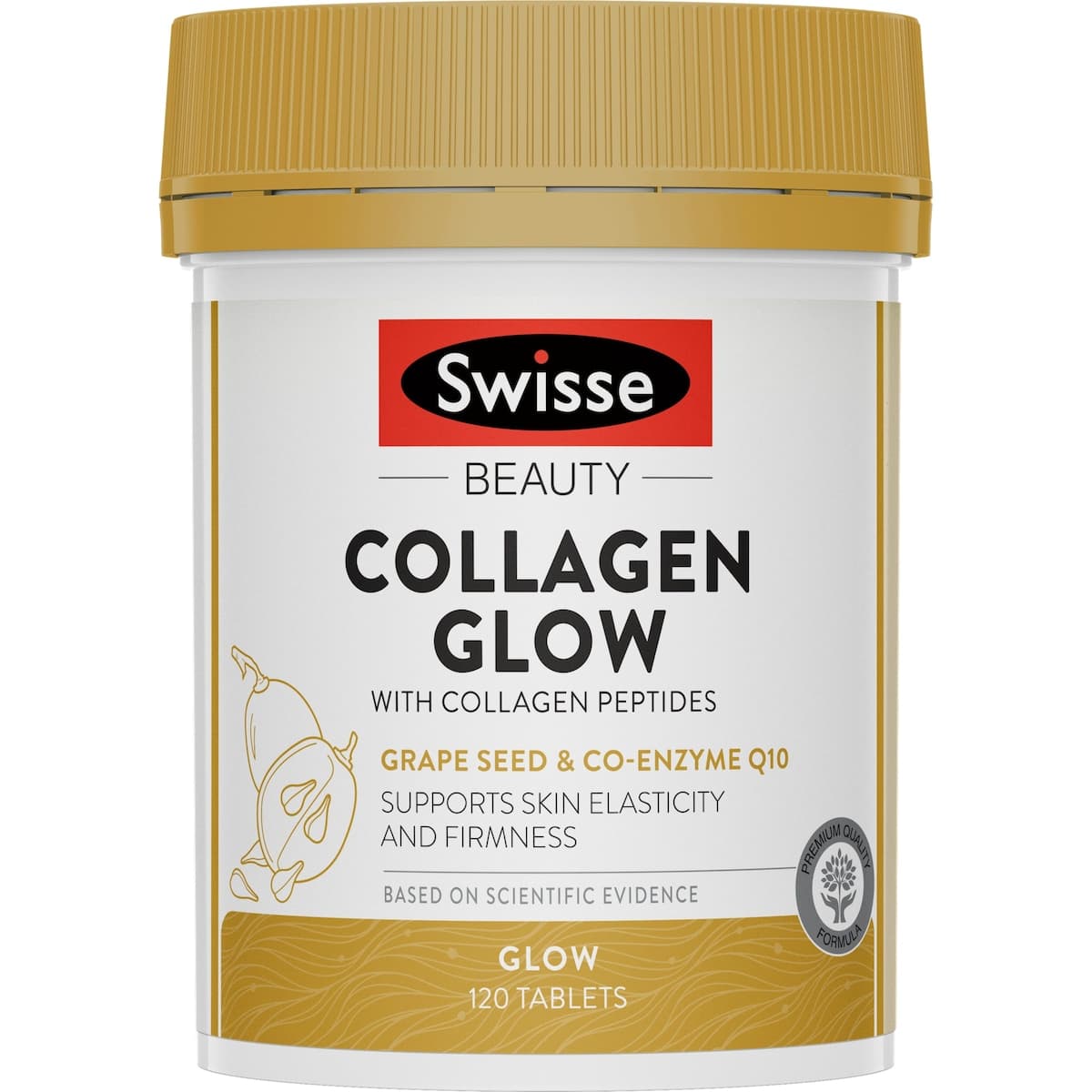 Thumbnail Swisse Beauty Collagen Glow With Collagen Peptides 120 Tablets