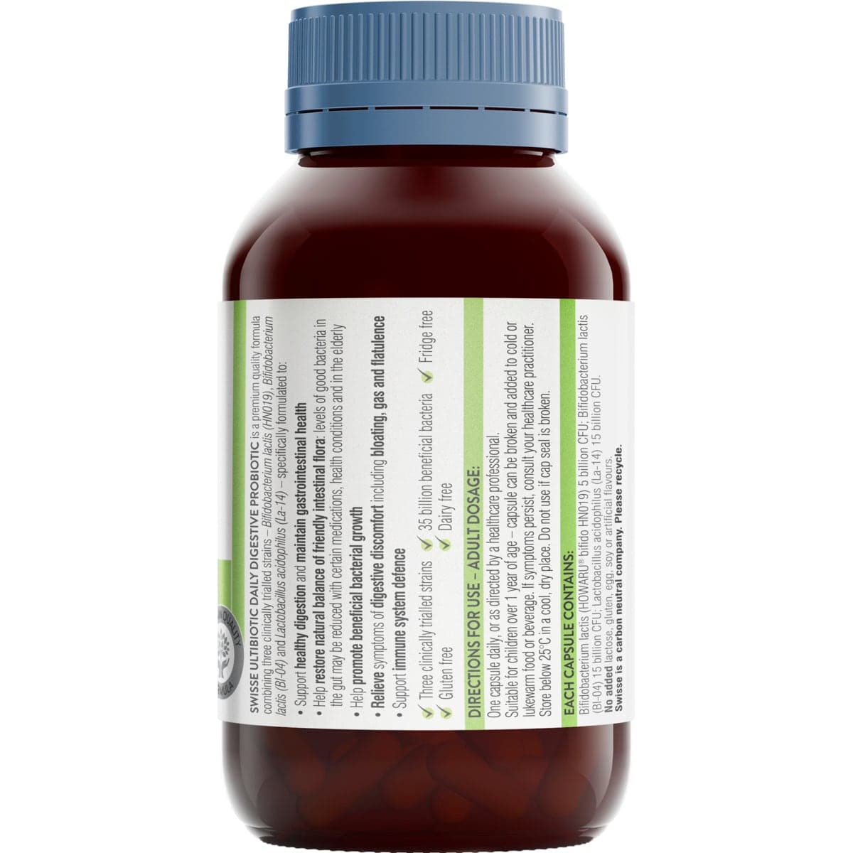Thumbnail Swisse Ultibiotic Daily Digestive Probiotic 90 Capsules