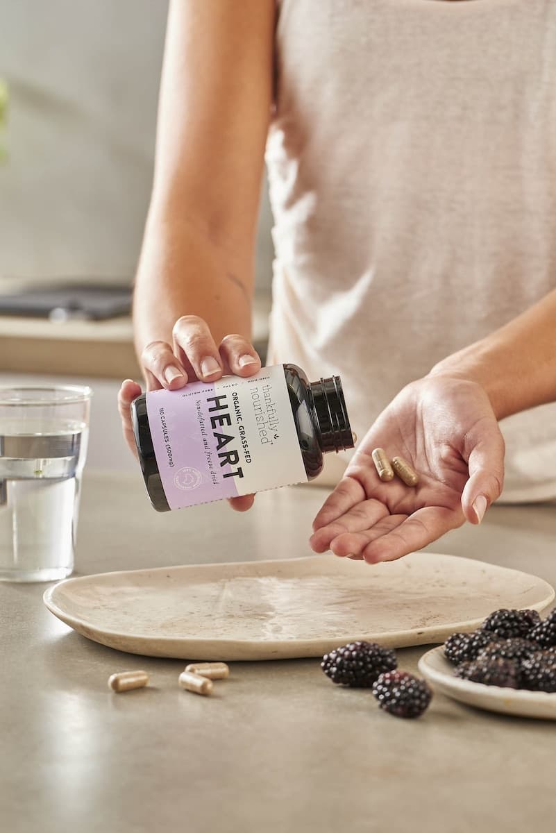 Thumbnail Thankfully Nourished Organic Heart 180 Capsules
