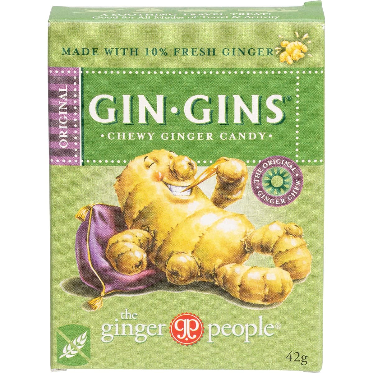 Thumbnail The Ginger People Gin Gins Original Ginger Chews 42g
