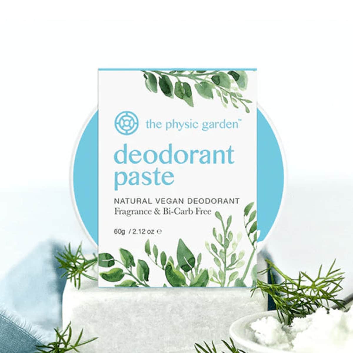Thumbnail The Physic Garden Deodorant Fragrance Free 60g