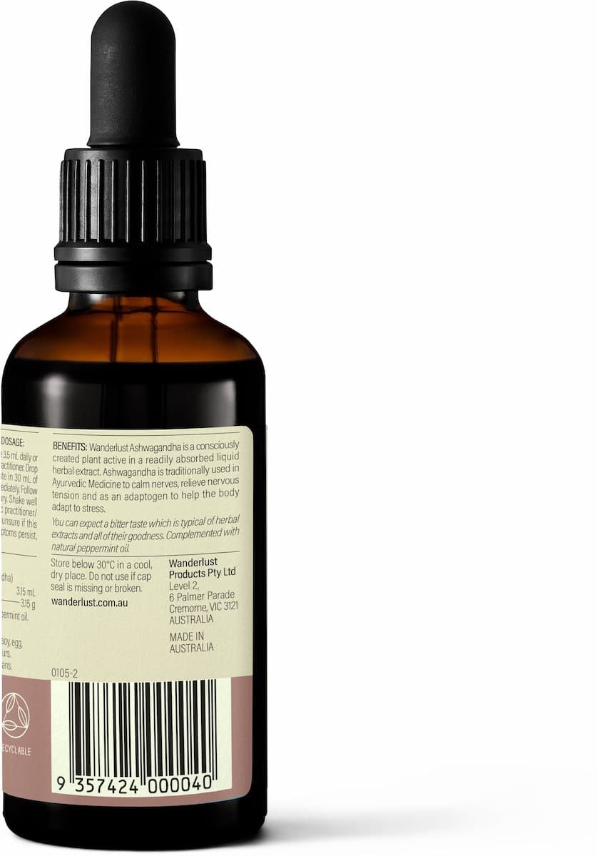 Thumbnail Wanderlust Ashwagandha Drops 90ml