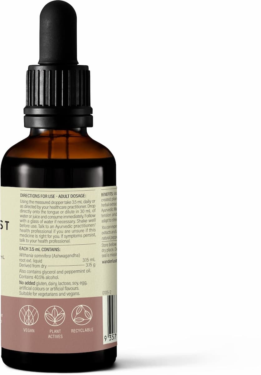 Thumbnail Wanderlust Ashwagandha Drops 90ml