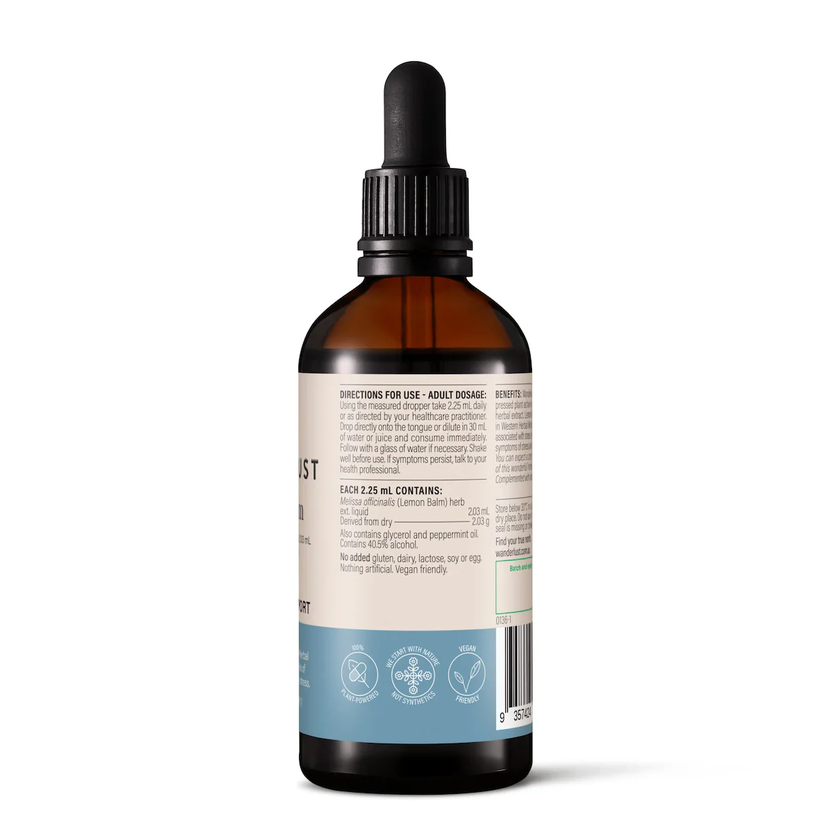 Thumbnail Wanderlust Lemon Balm Drops 90ml
