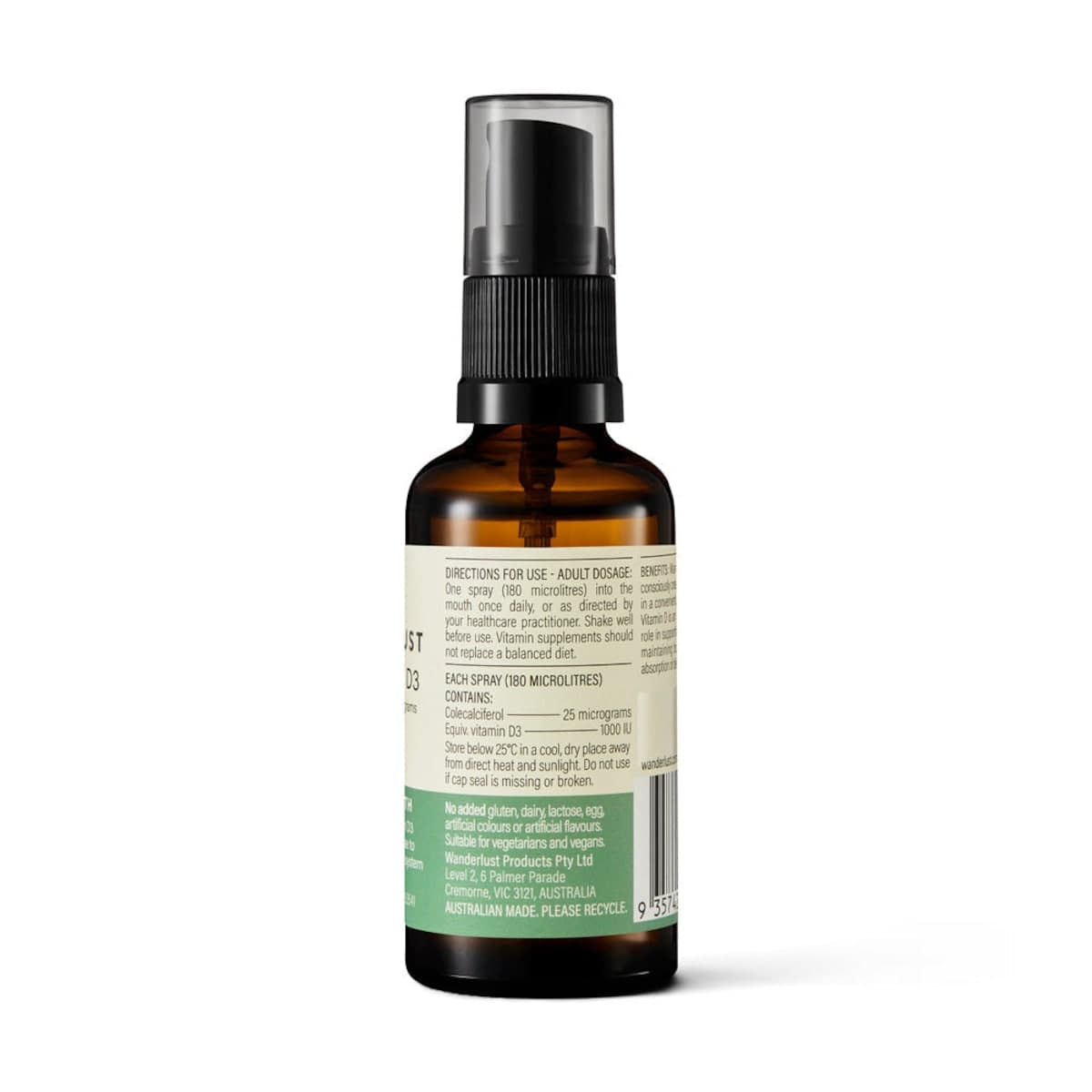 Thumbnail Wanderlust Plant Vitamin D Spray 40ml