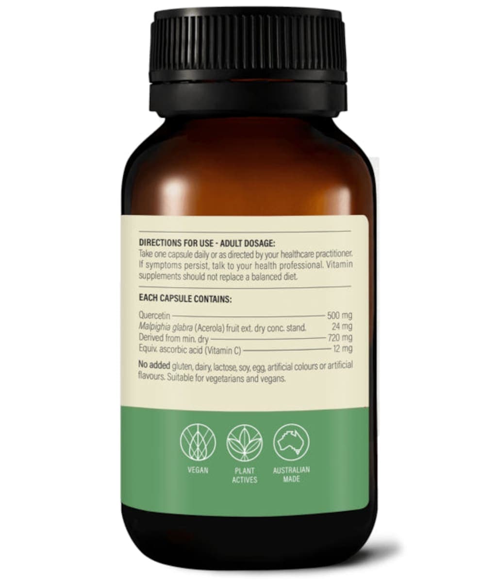 Thumbnail Wanderlust Quercetin + C 30 Capsules