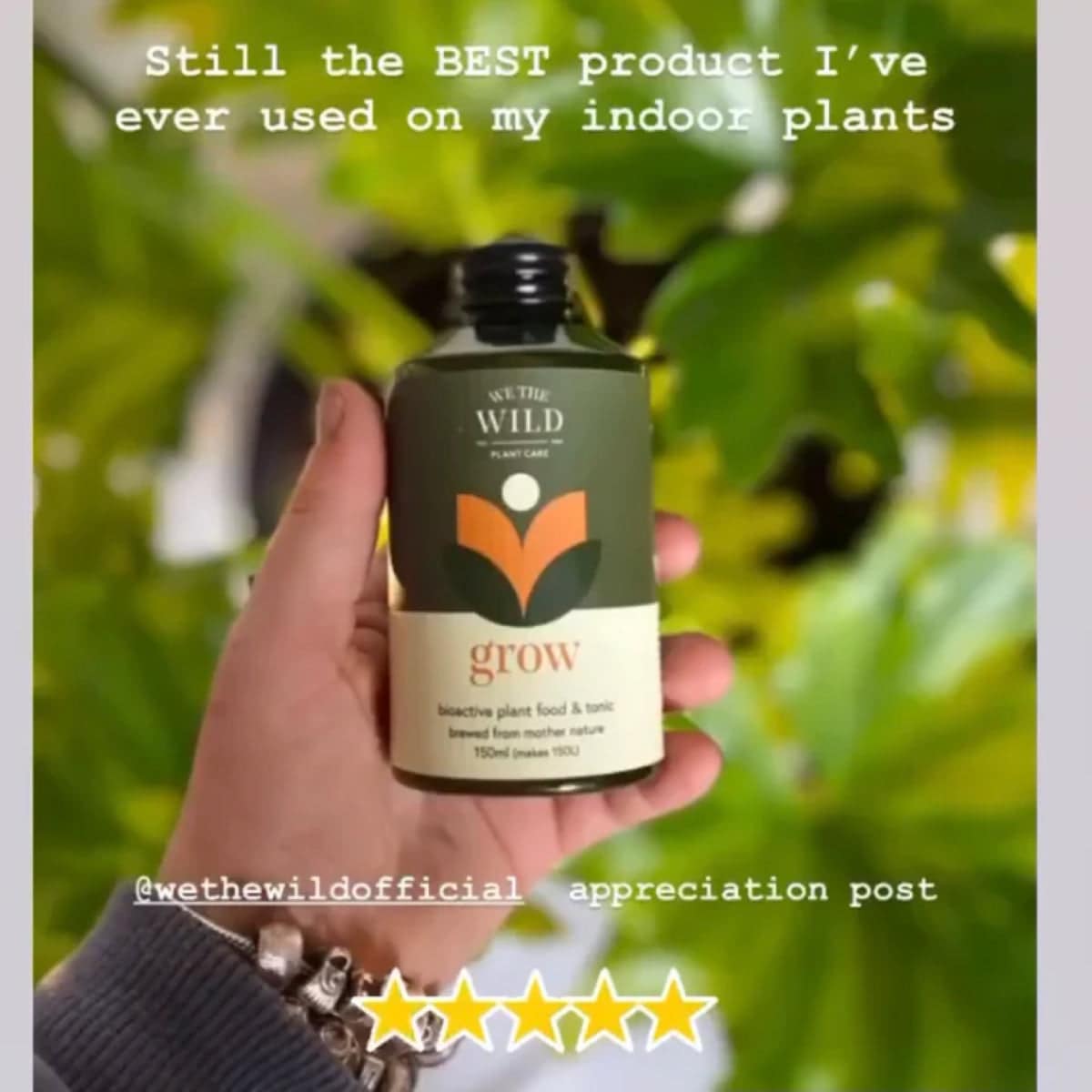 Thumbnail We The Wild Grow Plant Food & Tonic 150ml