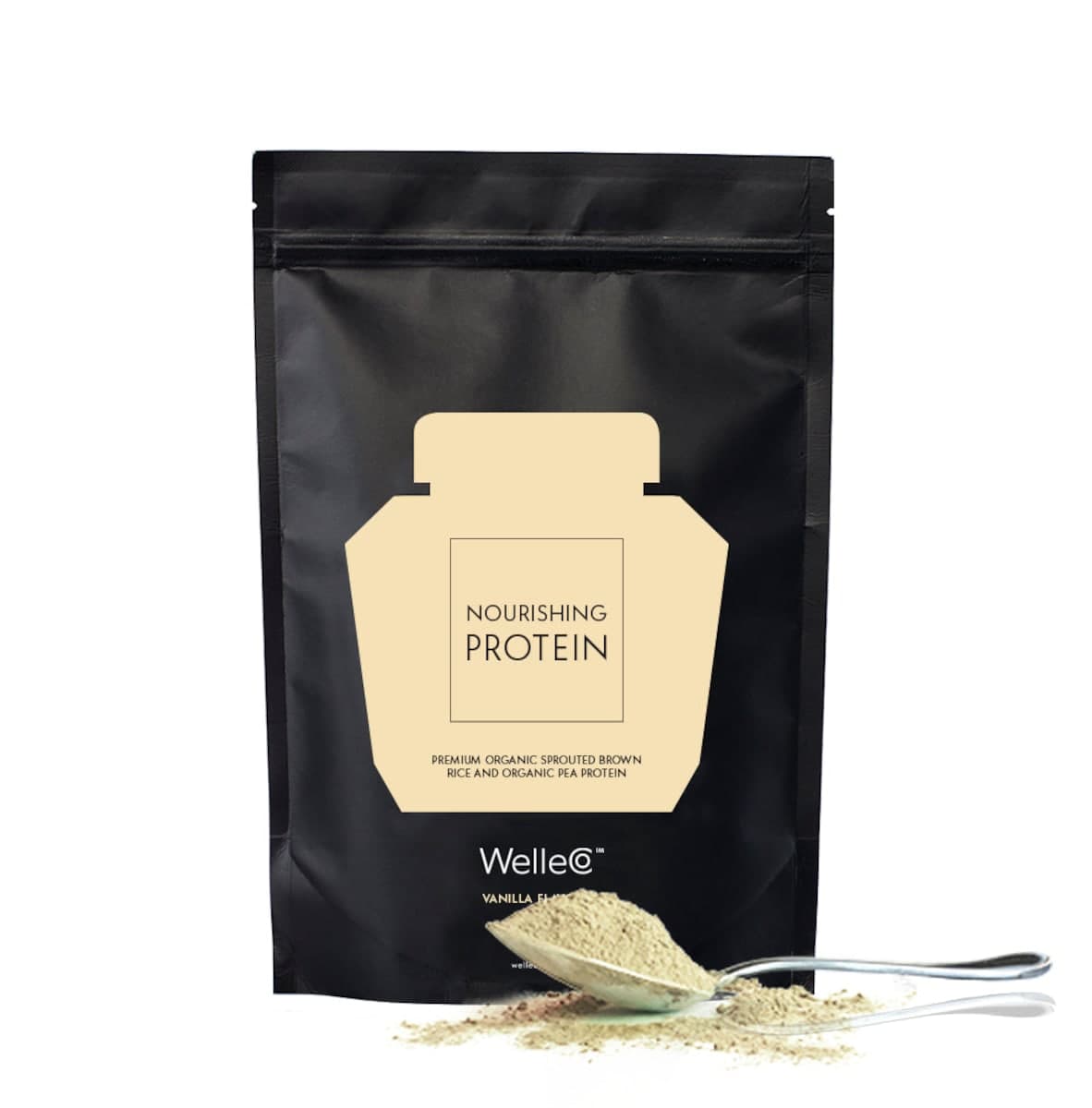 Thumbnail WelleCo Nourishing Plant Protein Powder Refill Vanilla 300g