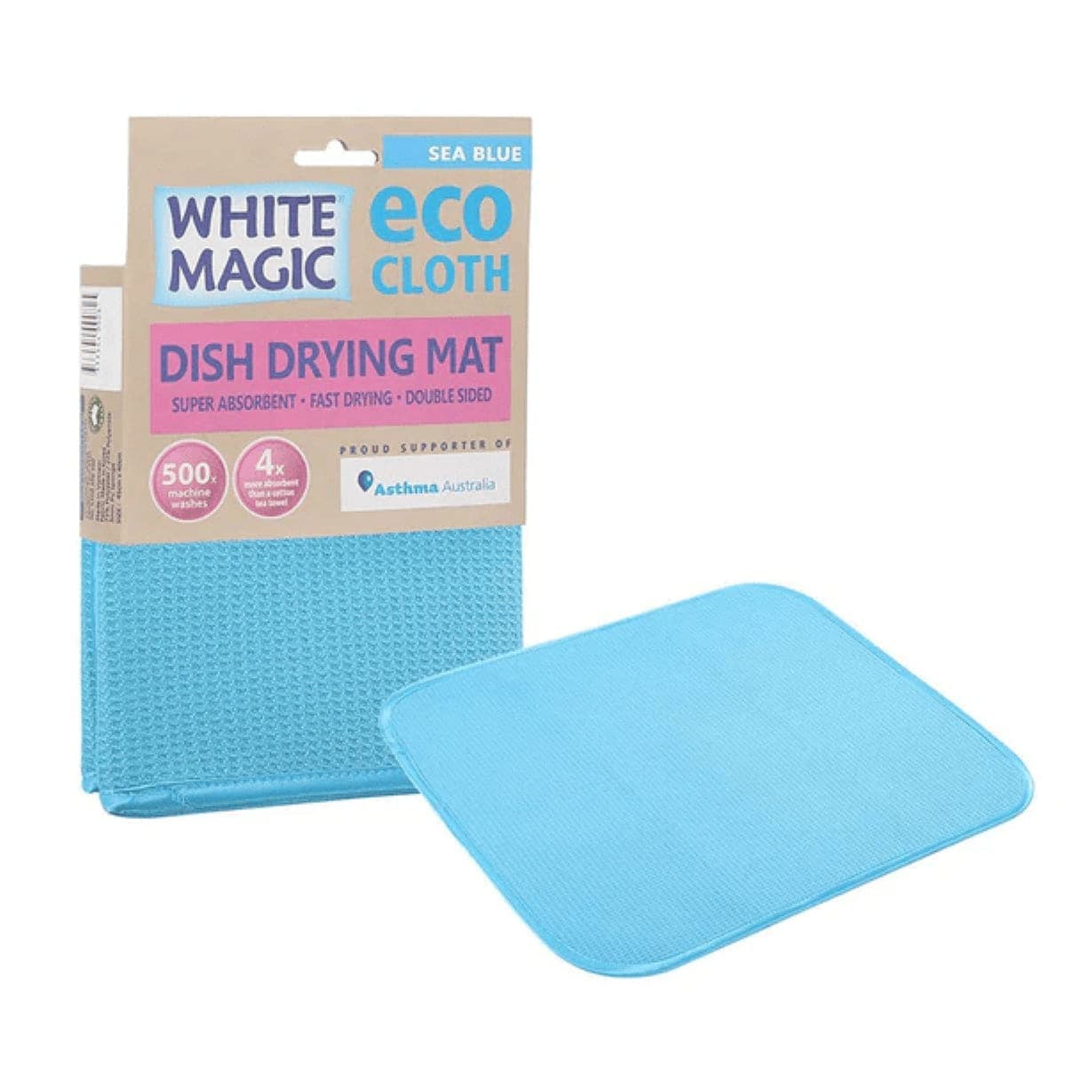 Thumbnail White Magic Drying Mat Sea Blue 1Pk