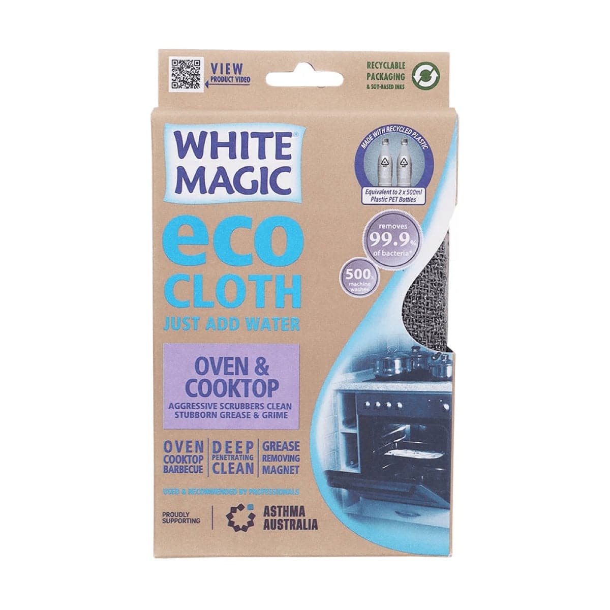 Thumbnail White Magic Eco Cloth Oven & Cooktop 1 Pack