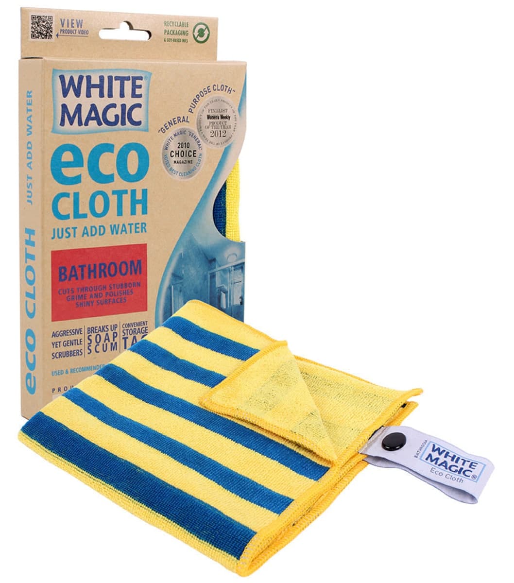 Thumbnail White Magic Eco Cloth Microfibre Bathroom 1 Pack