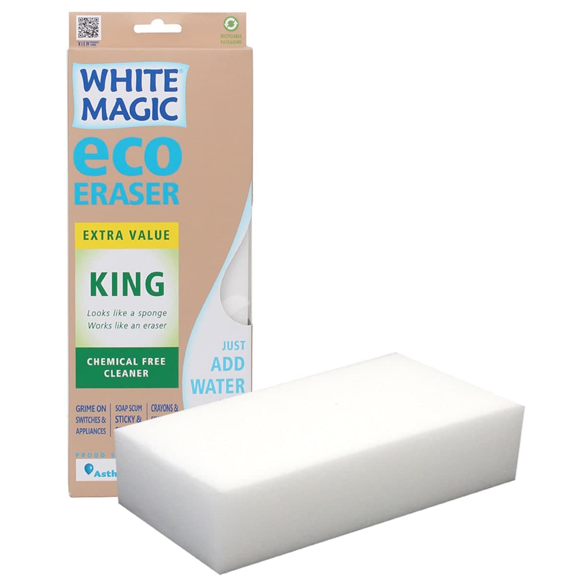 Thumbnail White Magic Eraser Sponge King 1 Pack