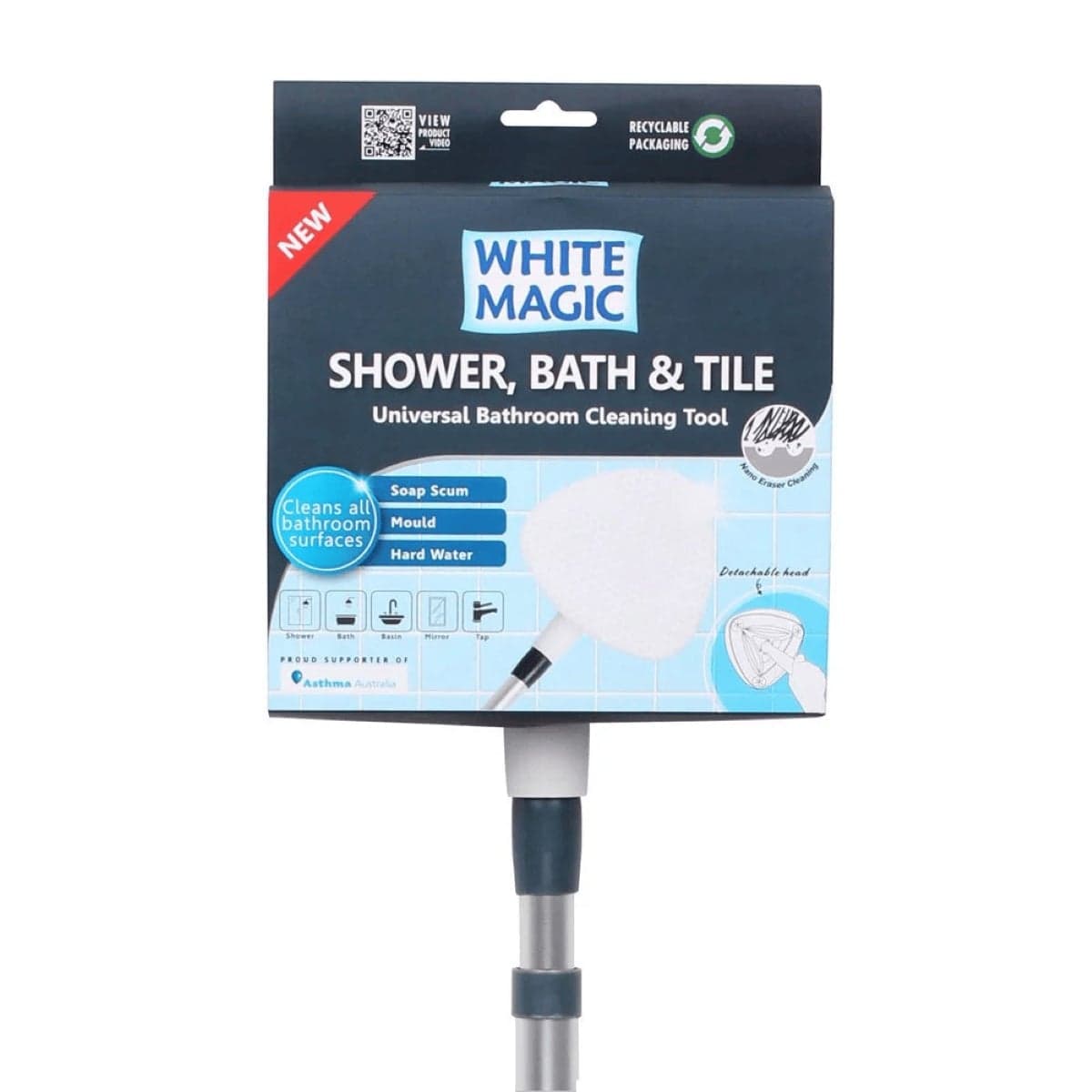 Thumbnail White Magic Shower Bath & Tile Cleaning Tool 1 Pack