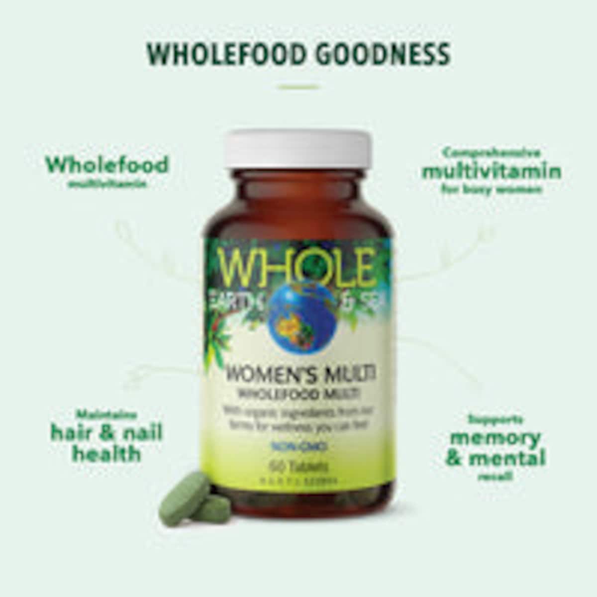 Thumbnail Whole Earth and Sea Women's Multi 60 Tablets