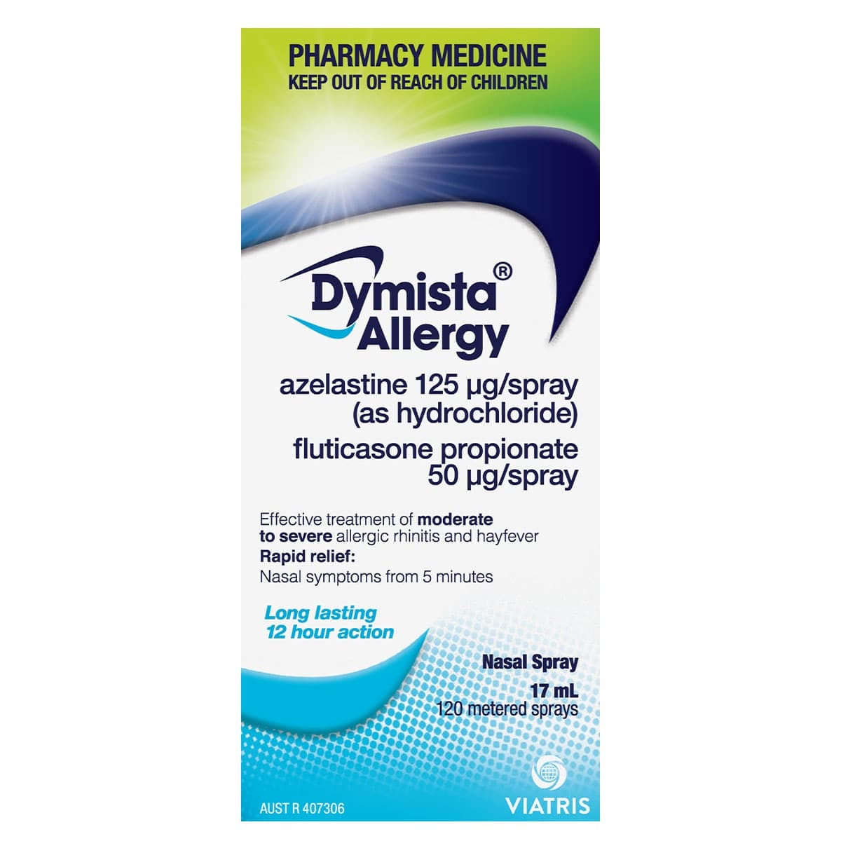 Thumbnail Dymista Allergy Nasal Spray 120 Metered Sprays