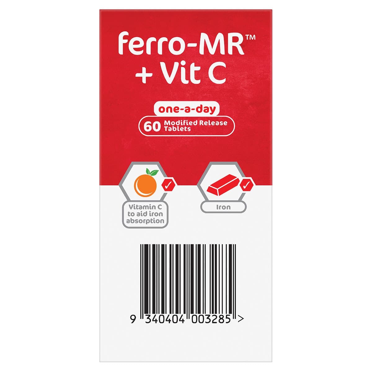 Thumbnail Ferro-MR Iron + Vitamin C 60 Tablets