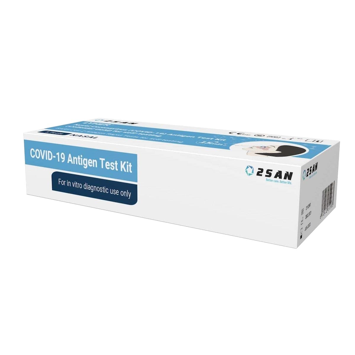 Thumbnail 2San Lyher Covid Rapid Antigen Tests 5 Pack x 4