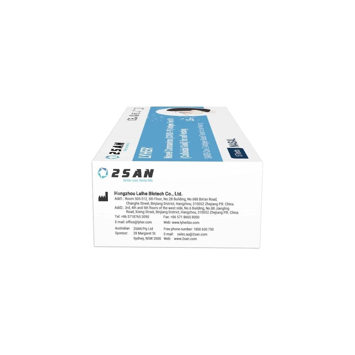 Thumbnail 2San Lyher Covid Rapid Antigen Tests 5 Pack x 4
