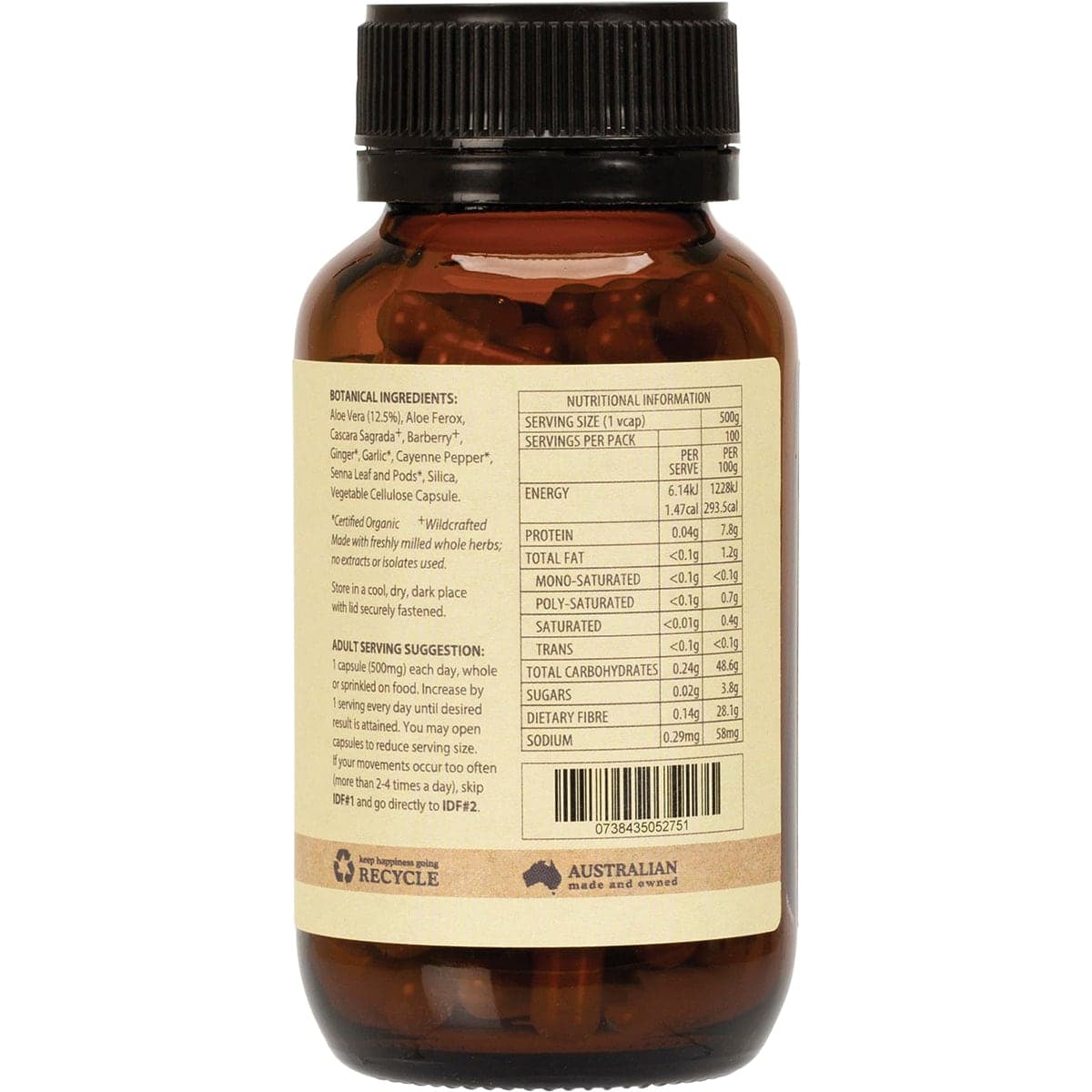 Thumbnail Eden Healthfoods Idf#1 Gut D-Tox Week 1 100 Capsules