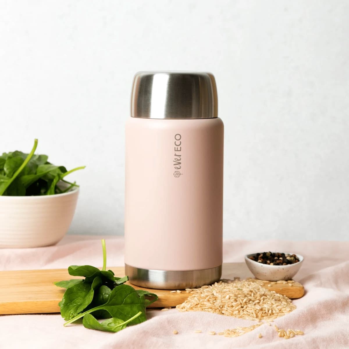 Thumbnail Ever Eco Insulated Stainless Steel Food Jar Rose 800ml