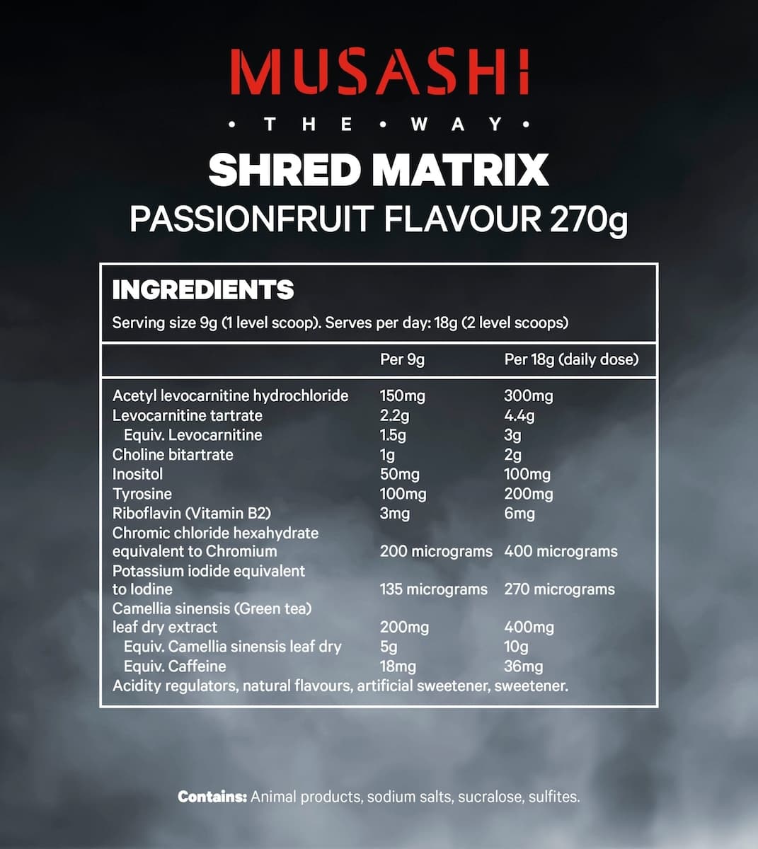 Thumbnail Musashi Ultimate Shred Bundle Pack