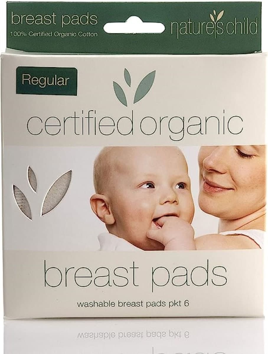 Thumbnail Nature's Child Organic Reusable Breast Pads Regular 6 Pack