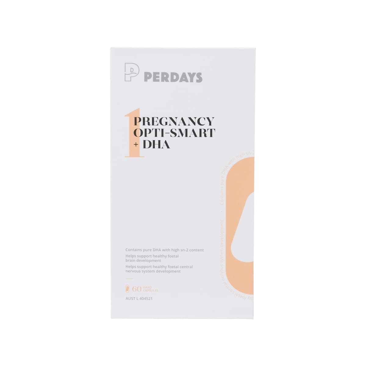 Thumbnail Perdays Pregnancy Opti-Smart + DHA 60 Capsules
