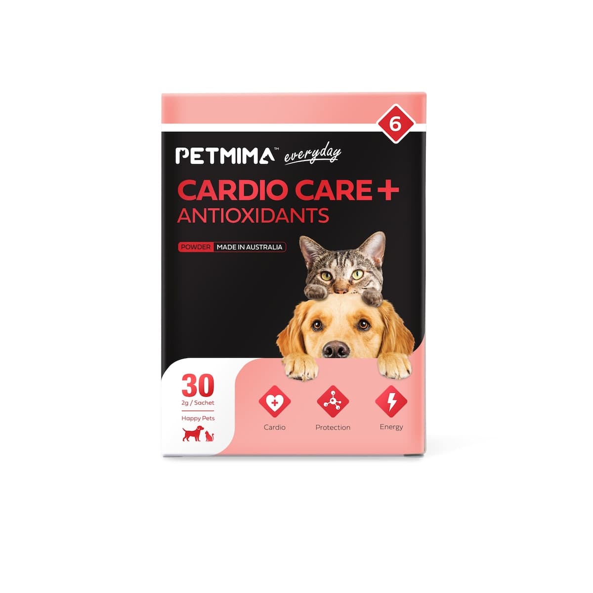 Thumbnail Petmima Cardio Care + Antioxidants Sachets 30 x 2g