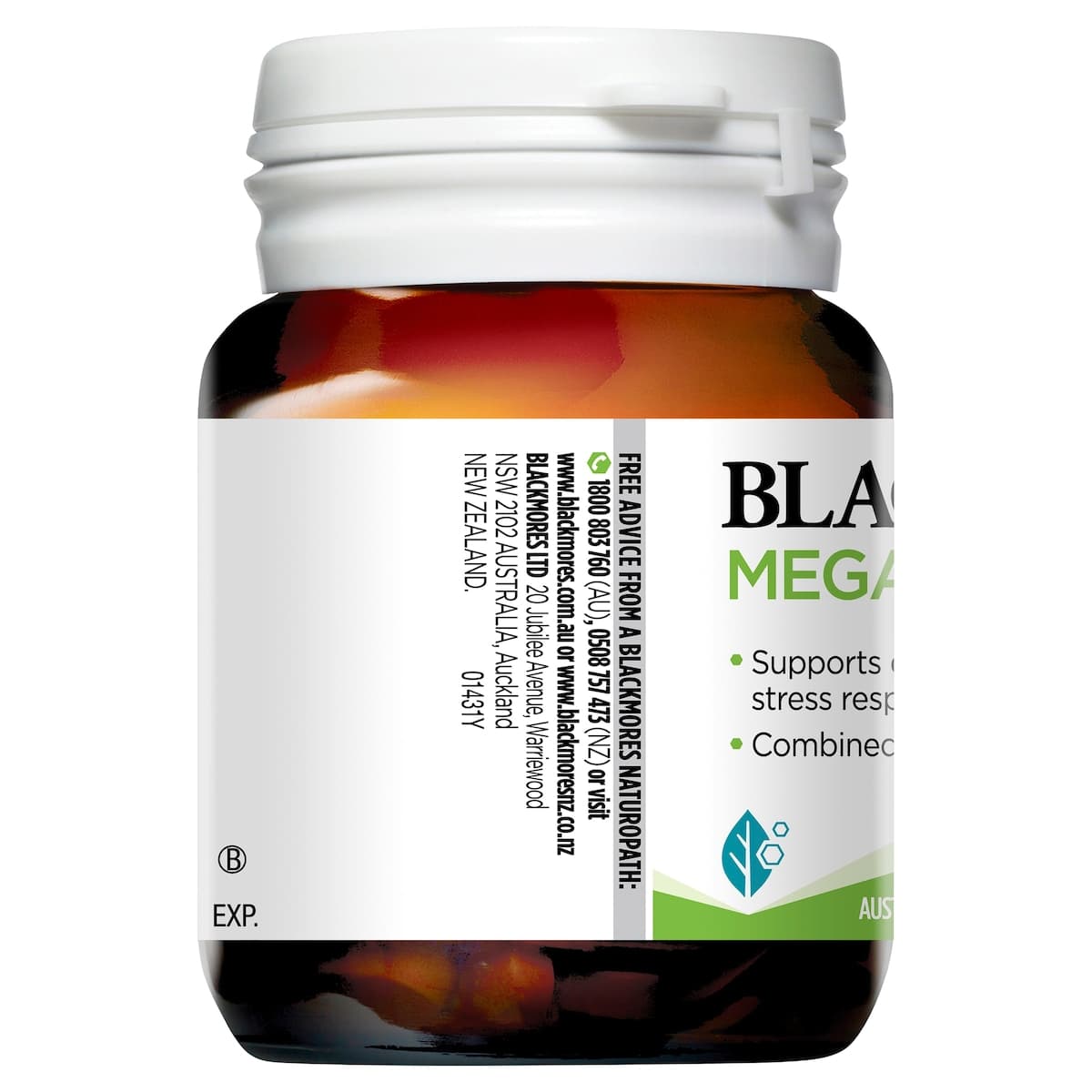 Thumbnail Blackmores Mega B Complex 31 Tablets