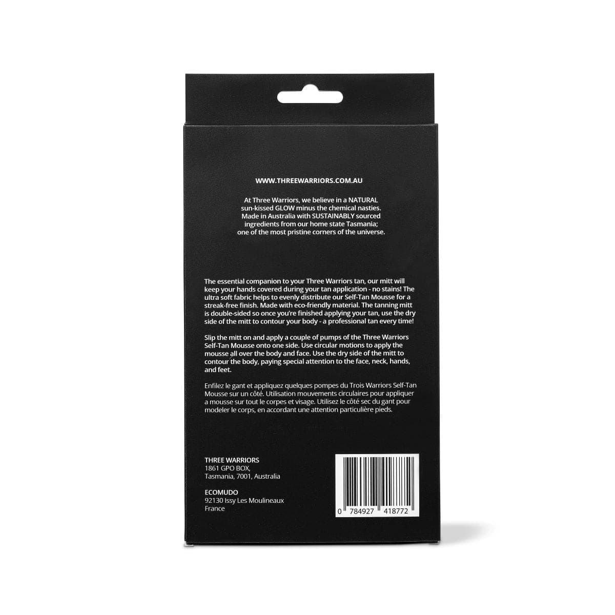Thumbnail Three Warriors Eco-Friendly Tanning Mitt