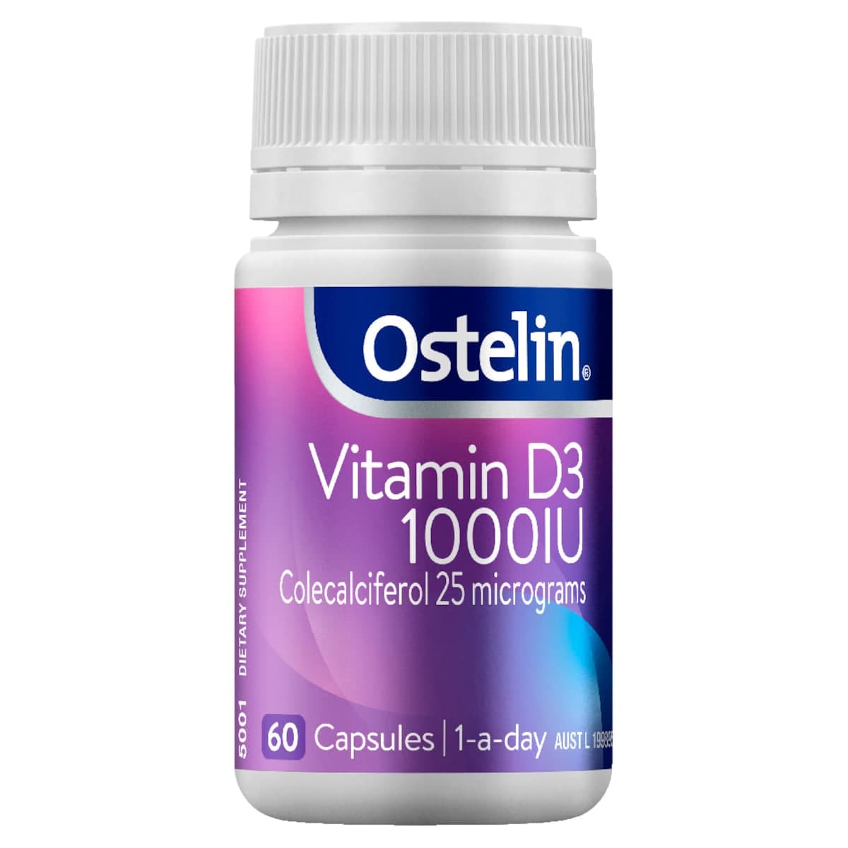 Thumbnail Ostelin Vitamin D3 1000iu 60 Capsules