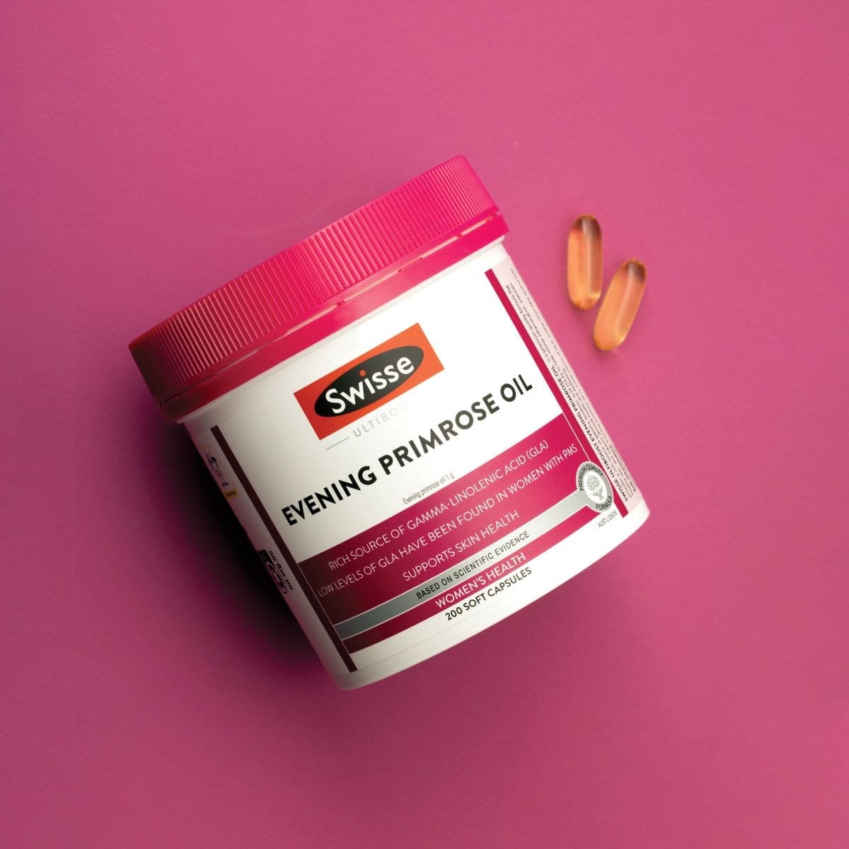 Thumbnail Swisse Ultiboost Evening Primrose Oil 200 Capsules