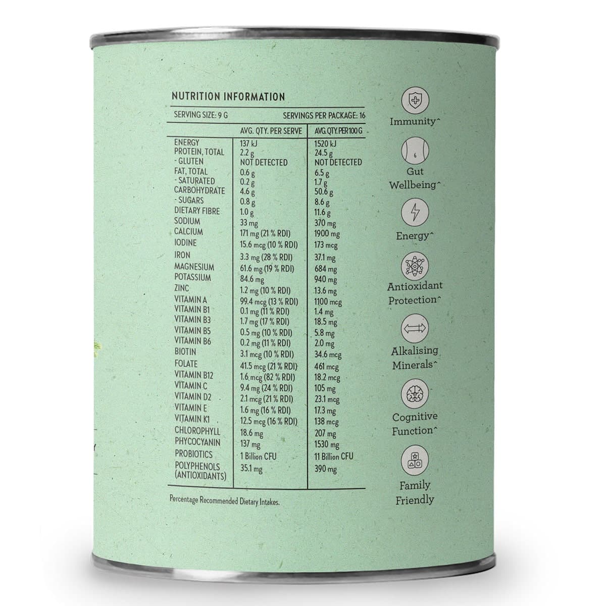 Thumbnail Nutra Naturals Super Greens + Reds Powder 150g