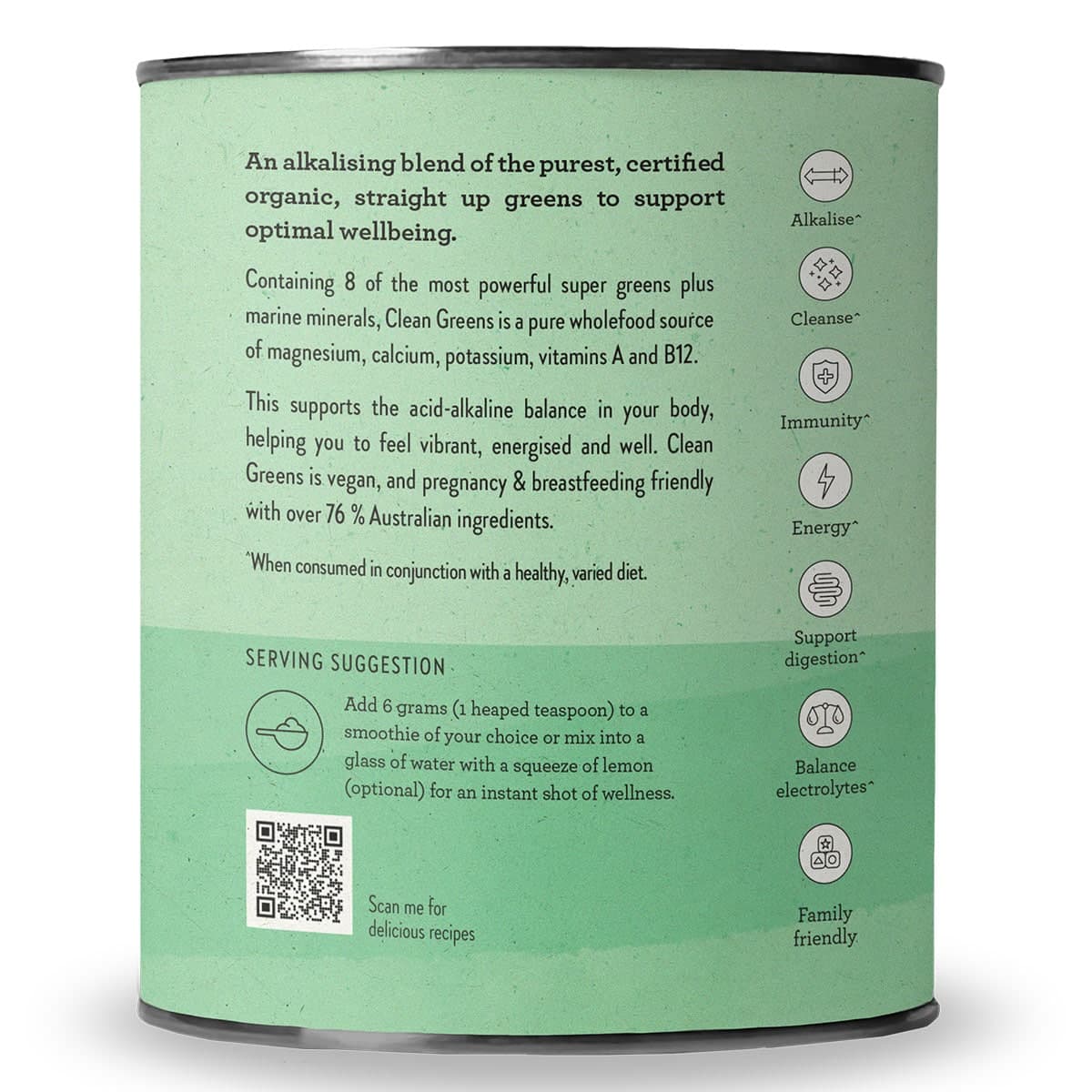 Thumbnail Nutra Naturals Clean Greens Powder 200g