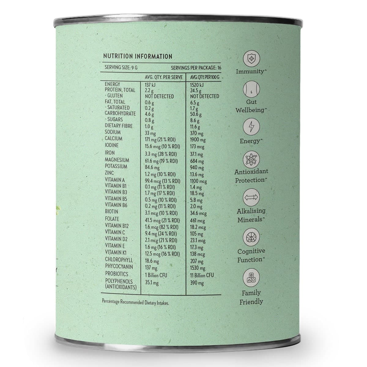 Thumbnail Nutra Naturals Super Greens + Reds Powder 300g