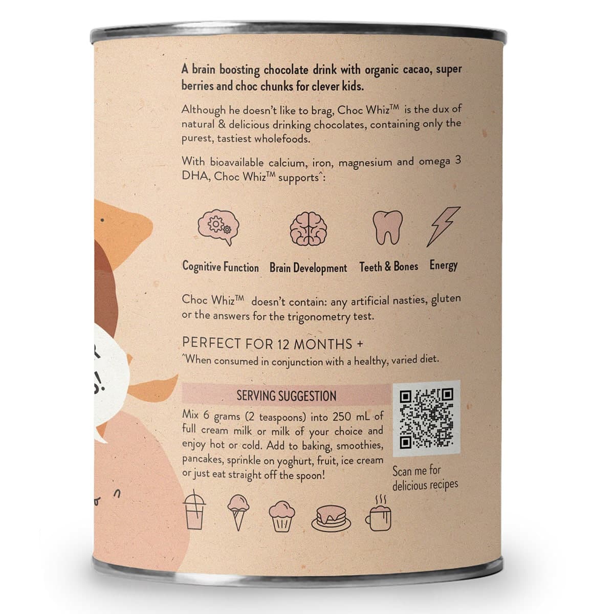 Thumbnail Nutra Naturals Choc Whiz 125g