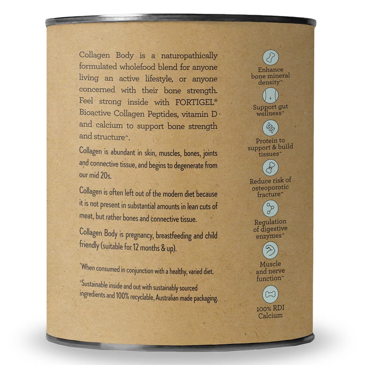 Thumbnail Nutra Naturals Collagen Body Bone Strength & Structure Powder 225g