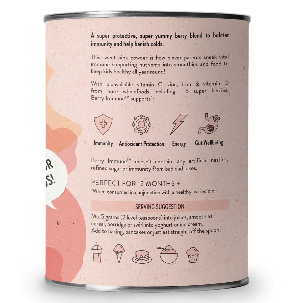 Thumbnail Nutra Naturals Berry Immune 125g