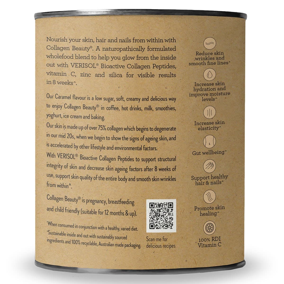 Thumbnail Nutra Naturals Collagen Beauty Caramel 225g
