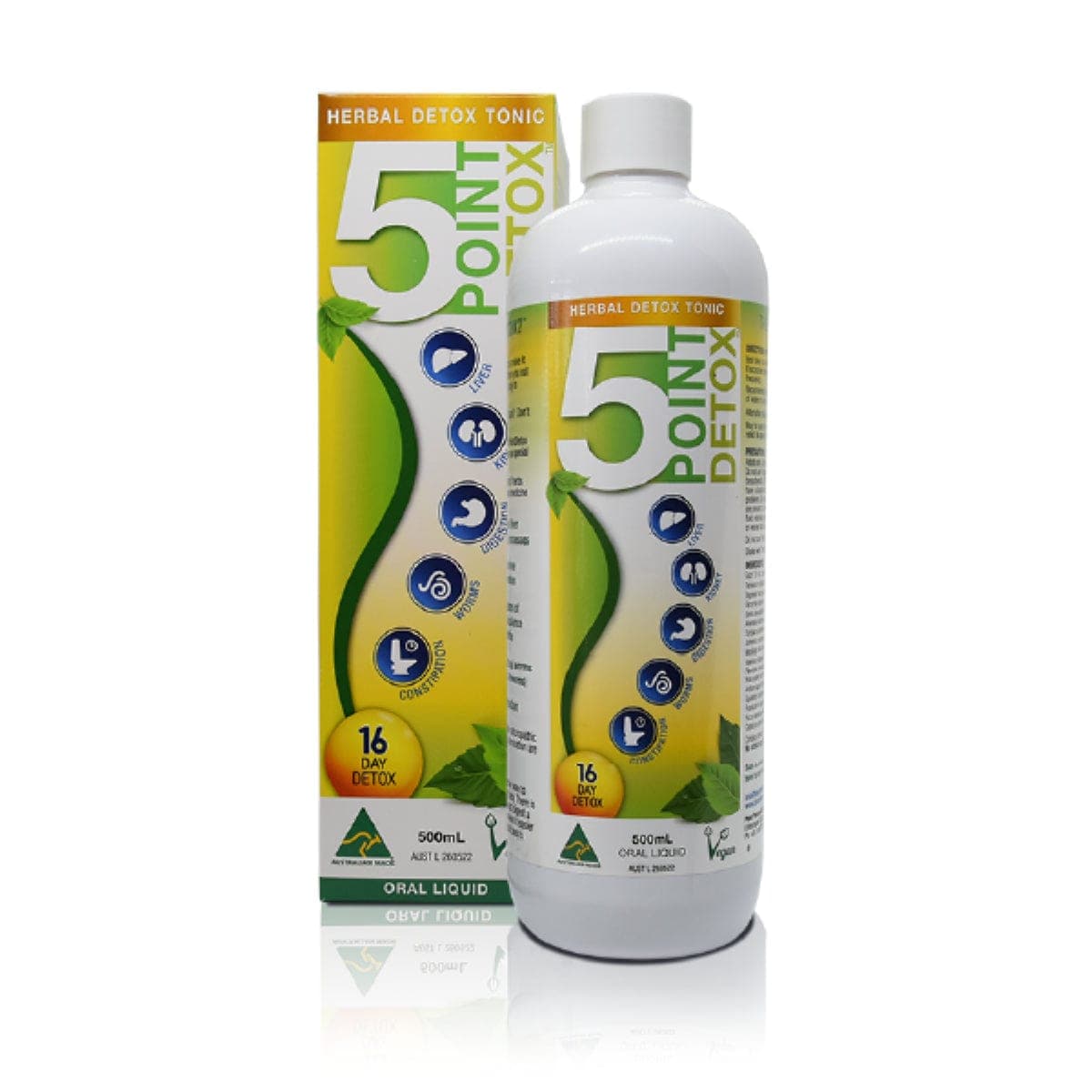 Thumbnail 5PointDetox Herbal Detox Tonic 500ml