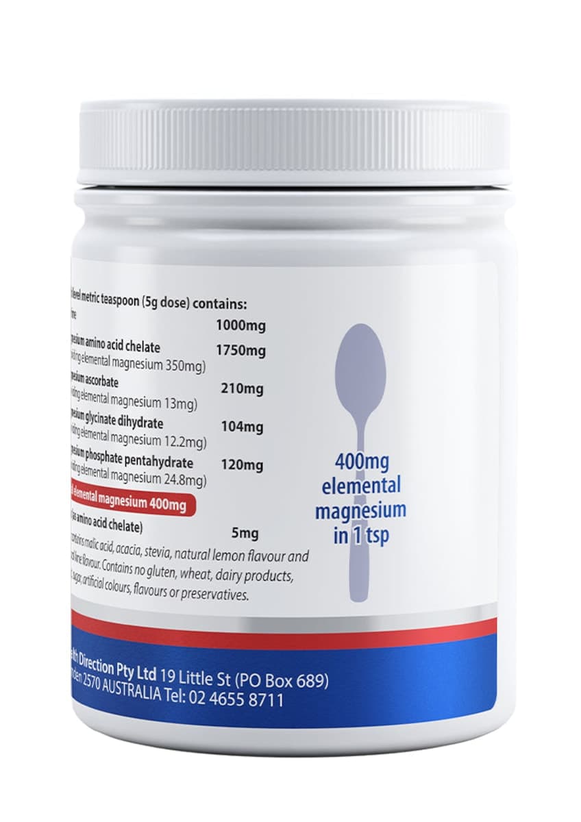 Thumbnail Cabot Health Ultra Potent Magnesium Powder Citrus 465g